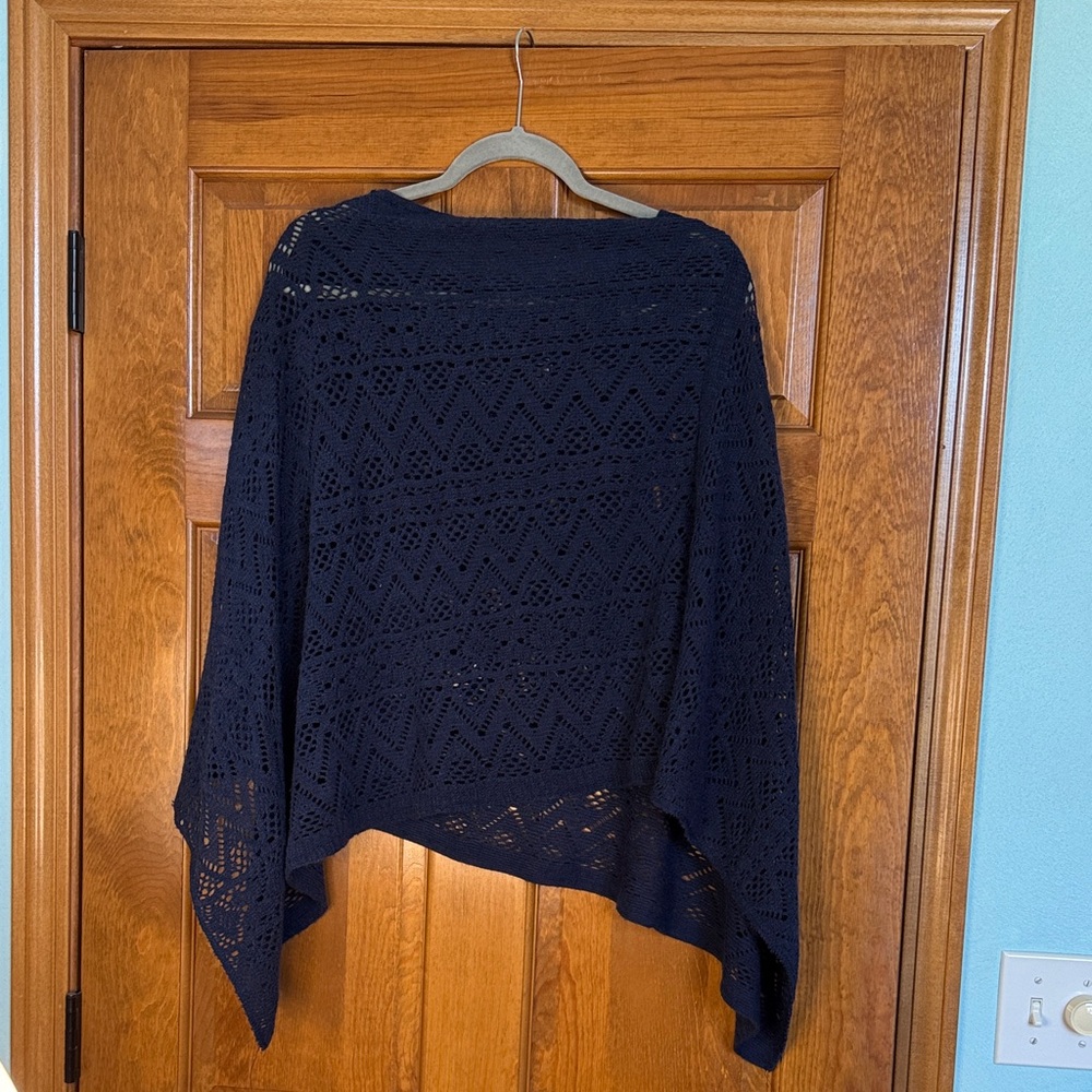 Navy Blue Women's Shrug